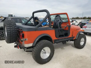 1984 Jeep CJ with VIN 1JCCM87E9ET003890, listed as a Copart auction lot 78302994 with Not Provided miles and Salvage Title. Bid and sale history available at carsss.com. Image 3.