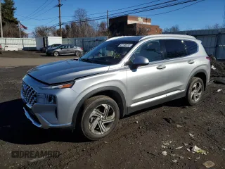 2021 Hyundai Santa Fe SEL with VIN 5NMS2DAJ1MH360286, listed as a Copart auction lot 47146535 with 25,652 mi miles and Salvage Title. Bid and sale history available at carsss.com. Image 1.