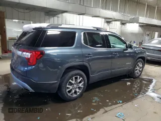 2020 GMC Acadia SLT with VIN 1GKKNULS5LZ215702, listed as a Copart auction lot 45477075 with 60,349 mi miles and Salvage Title. Bid and sale history available at DreamBid. Image 3.