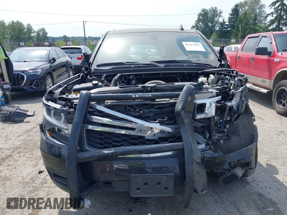 2019 Chevrolet Tahoe Commercial with VIN 1GNLCDEC3KR323012, listed as a IAAI auction lot 42517025 with 40,412 mi miles and . Bid and sale history available at DreamBid. Image 13.