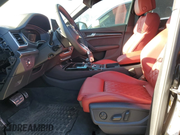 2024 Audi SQ5 Sportback Premium Plus with VIN WA124AFYXR2074022, listed as a Copart auction lot 87796575 with 6,124 mi miles and Clean title. Bid and sale history available at DreamBid. Image 7.