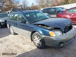 2000 Subaru Legacy Wagon Outback w/RB Equip with VIN 4S3BH6654Y7606525, listed as a IAAI auction lot 41442018 with 125,818 mi miles. Bid and sale history available at carsss.com. Image 1.