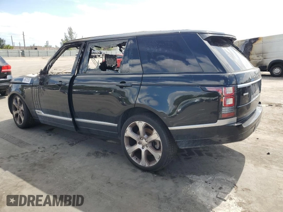 2015 Land Rover Range Rover Autobiography с VIN SALGV3TFXFA203717, выставлен на аукционе Copart как лот 45973135 с пробегом Не указан миль и На запчасти • Non repairable. История ставок и продаж доступна на DreamBid. Изображение 2.