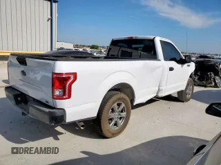 2017 Ford F-150 XL with VIN 1FTMF1C82HKC42585, listed as a Copart auction lot 53367555 with 130,630 mi miles and Salvage title. Bid and sale history available at DreamBid. Image 3.