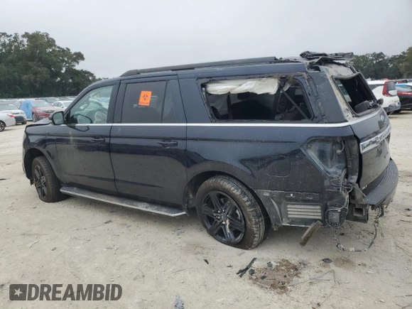 2021 Ford Expedition Max XLT with VIN 1FMJK1HT1MEA40644, listed as a Copart auction lot 87728085 with 96,135 mi miles and Non repairable. Bid and sale history available at DreamBid. Image 2.