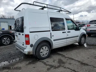 2010 Ford Transit Connect Wagon XLT with VIN NM0KS9BN0AT029396, listed as a Copart auction lot 49437975 with 110,907 mi miles and Salvage Title. Bid and sale history available at carsss.com. Image 3.