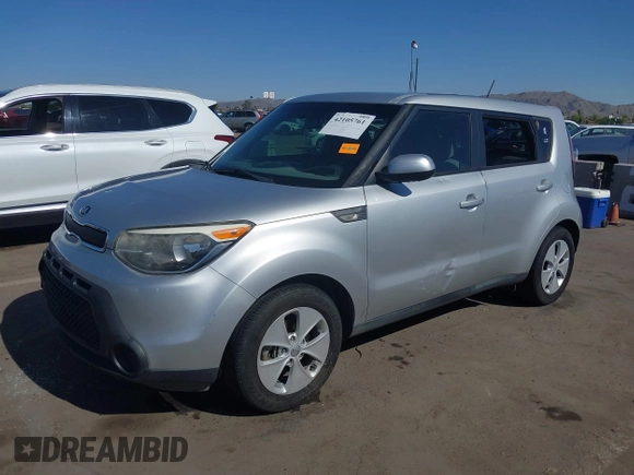 2014 Kia Soul with VIN KNDJN2A26E7702226, listed as a IAAI auction lot 42105761 with 146,670 mi miles and . Bid and sale history available at DreamBid. Image 17.