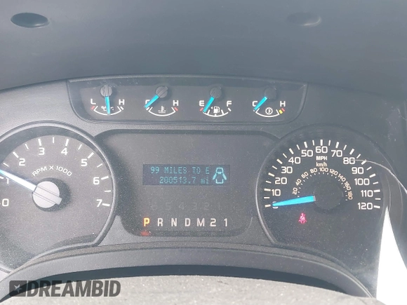 2014 Ford F-150 XL with VIN 1FTFW1CF8EFA66332, listed as a IAAI auction lot 41033667 with 200,513 mi miles. Bid and sale history available at carsss.com. Image 7.