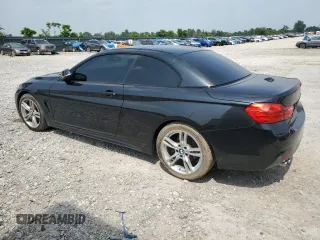 2016 BMW 4 Series 428i with VIN WBA3V7C51G5A26683, listed as a Copart auction lot 60555995 with 83,395 mi miles and Salvage title. Bid and sale history available at DreamBid. Image 2.