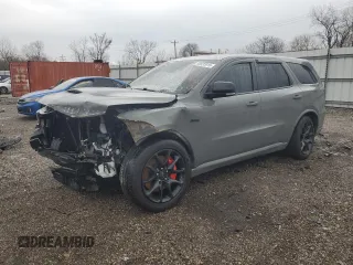 2022 Dodge Durango SRT 392 with VIN 1C4SDJGJ3NC214410, listed as a Copart auction lot 50832015 with 34,739 mi miles and Salvage title. Bid and sale history available at DreamBid. Image 1.