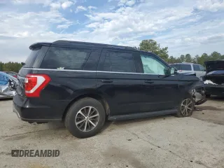 2018 Ford Expedition XLT with VIN 1FMJU1HT6JEA46252, listed as a Copart auction lot 43207475 with 0 mi miles and Salvage Title. Bid and sale history available at carsss.com. Image 3.