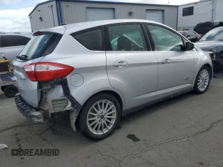 2013 Ford C-Max Energi SEL with VIN 1FADP5CU4DL553186, listed as a Copart auction lot 50930235 with 167,374 mi miles and Salvage Title. Bid and sale history available at carsss.com. Image 3.
