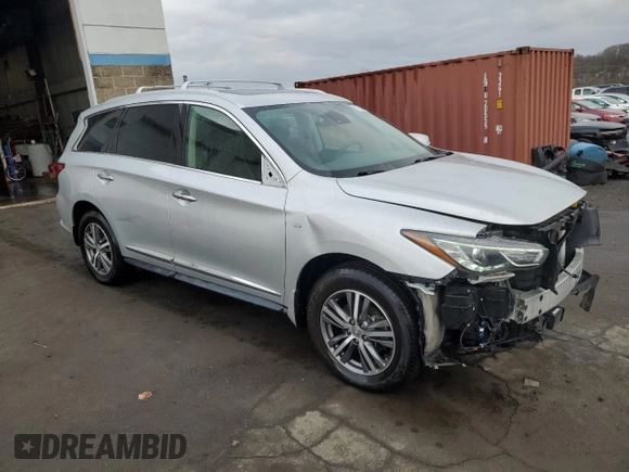 2019 Infiniti QX60 Luxe с VIN 5N1DL0MM3KC569640, выставлен на аукционе Copart как лот 87831615 с пробегом 54 799 миль миль и Списание • Salvage title. История ставок и продаж доступна на DreamBid. Изображение 4.