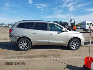 2015 Buick Enclave Leather with VIN 5GAKVBKD4FJ277406, listed as a IAAI auction lot 42020127 with Not Provided miles and . Bid and sale history available at carsss.com. Image 14.