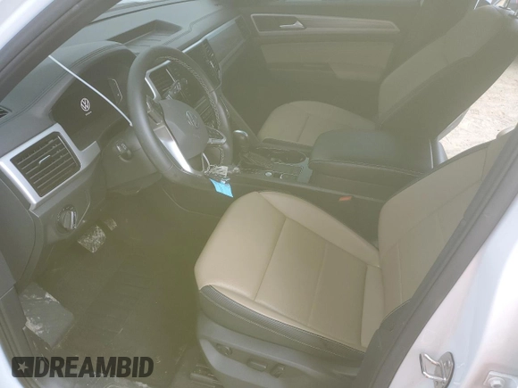 2022 Volkswagen Atlas SE with VIN 1V2JE2CA2NC207421, listed as a Copart auction lot 49580685 with 50,816 mi miles and Salvage title. Bid and sale history available at DreamBid. Image 7.