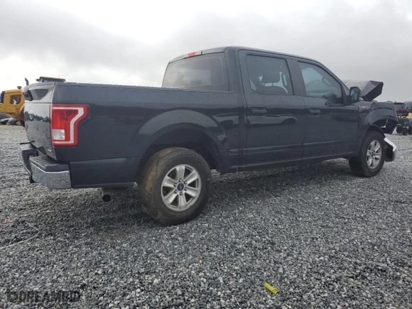2015 Ford F-150 XL with VIN 1FTEW1CF4FFA13866, listed as a Copart auction lot 57855094 with 261,322 mi miles and Salvage Title. Bid and sale history available at carsss.com. Image 3.