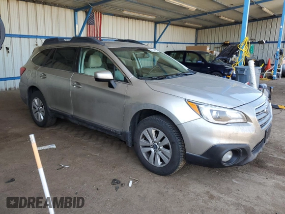 2015 Subaru Outback Premium z VIN 4S4BSBDC9F3352936, wystawiony jako Copart lot #48614995 z przebiegiem 202 194 mil mil oraz Szkoda całkowita • Salvage title. Historia ofert i sprzedaży dostępna na DreamBid. Obrazek 4.