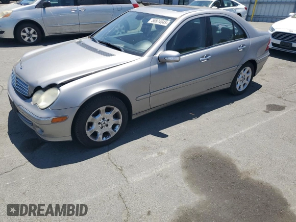 2006 Mercedes-Benz C 280 Luxury z VIN WDBRF54H76F826044, wystawiony jako Copart lot #58874845 z przebiegiem 75 573 mil mil oraz Czysty tytuł • Clean title. Historia ofert i sprzedaży dostępna na DreamBid. Obrazek 1.