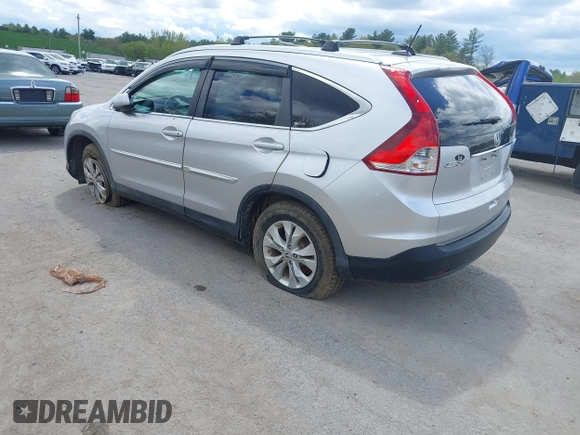 2012 Honda CR-V EX-L with VIN 2HKRM4H7XCH623122, listed as a IAAI auction lot 42204835 with 231,735 mi miles and . Bid and sale history available at carsss.com. Image 3.