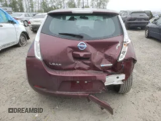 2016 Nissan LEAF S with VIN 1N4BZ0CP8GC314324, listed as a Copart auction lot 50469853 with 28,235 mi miles. Bid and sale history available at carsss.com. Image 6.
