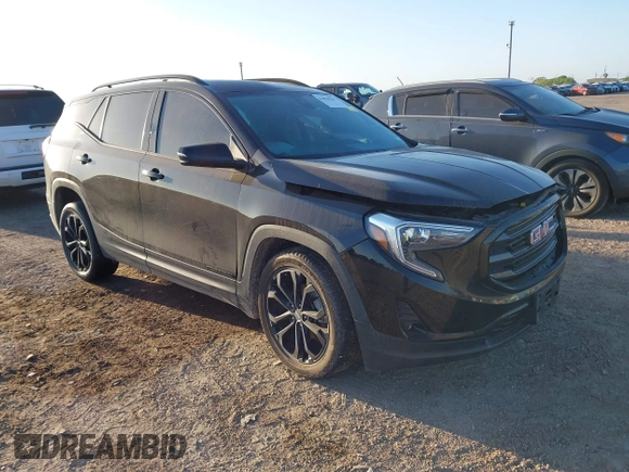 2021 GMC Terrain SLT with VIN 3GKALPEV6ML345507, listed as a IAAI auction lot 42020161 with 53,414 mi miles and . Bid and sale history available at DreamBid. Image 1.