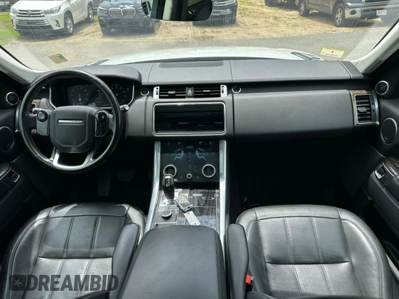 2018 Land Rover Range Rover Sport HSE z VIN SALWR2RV9JA198012, wystawiony jako Copart lot #64983805 z przebiegiem 76 706 mil mil oraz Czysty tytuł • Clean title. Historia ofert i sprzedaży dostępna na DreamBid. Obrazek 9.