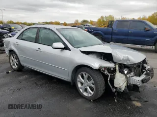 2006 Mazda 6 i with VIN 1YVFP80CX65M55409, listed as a Copart auction lot 76844234 with 143,238 mi miles and Salvage Title. Bid and sale history available at carsss.com. Image 4.