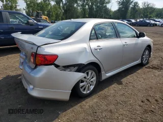 2010 Toyota Corolla with VIN 1NXBU4EE2AZ356688, listed as a Copart auction lot 63378525 with 122,630 mi miles and Salvage title. Bid and sale history available at DreamBid. Image 3.
