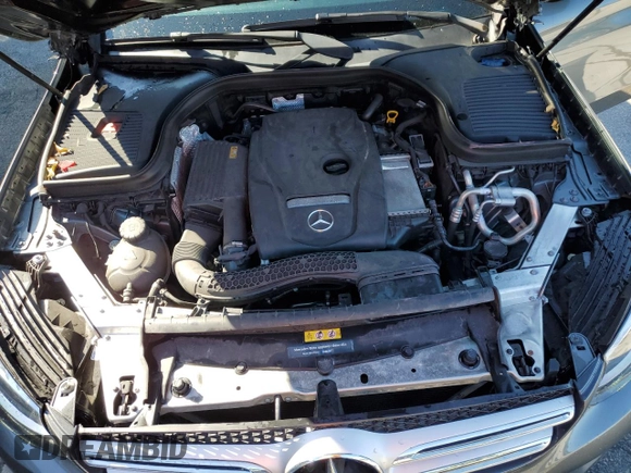 2019 Mercedes-Benz GLC 300 with VIN WDC0G4JB6KF667801, listed as a Copart auction lot 48460235 with 70,222 mi miles and Non repairable. Bid and sale history available at DreamBid. Image 12.