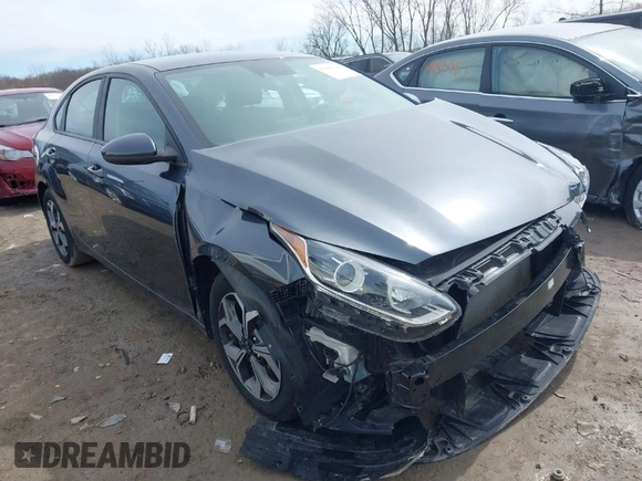 2020 Kia Forte LXS with VIN 3KPF24AD8LE235951, listed as a IAAI auction lot 41841194 with 48,894 mi miles. Bid and sale history available at carsss.com. Image 1.