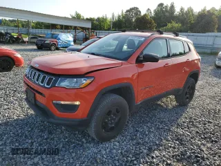 2018 Jeep Compass Sport с VIN 3C4NJDAB7JT441347, выставлен на аукционе Copart как лот 64391845 с пробегом 118 739 миль миль и Списание • Salvage title. История ставок и продаж доступна на DreamBid. Изображение 1.