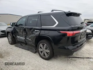 2024 Toyota Sequoia SR5 with VIN 7SVAAABA2RX035310, listed as a Copart auction lot 87412524 with 9,104 mi miles and Salvage Title. Bid and sale history available at carsss.com. Image 2.
