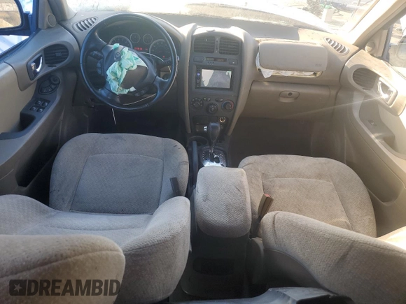 2006 Hyundai Santa Fe GLS with VIN KM8SC73D06U098659, listed as a Copart auction lot 87702155 with 164,576 mi miles and Salvage Title. Bid and sale history available at carsss.com. Image 8.
