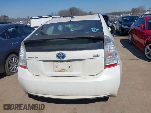 2011 Toyota Prius I with VIN JTDKN3DU9B0287236, listed as a IAAI auction lot 41607824 with 211,584 mi miles and . Bid and sale history available at DreamBid. Image 16.