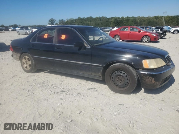 2002 Acura RL with VIN JH4KA96512C014342, listed as a Copart auction lot 75746154 with 0 mi miles and Salvage Title. Bid and sale history available at carsss.com. Image 4.