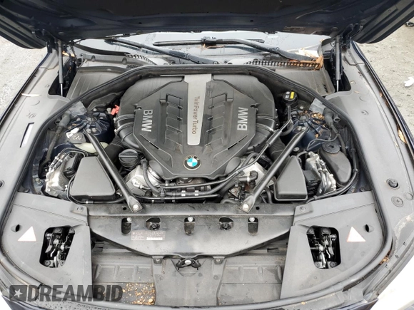 2015 BMW 7 Series 750Li xDrive with VIN WBAYF8C50FD654051, listed as a Copart auction lot 84419284 with 164,994 mi miles and Clean title. Bid and sale history available at DreamBid. Image 11.