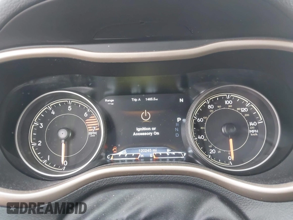 2018 Jeep Cherokee Limited with VIN 1C4PJMDB6JD521944, listed as a IAAI auction lot 41427985 with 120,245 mi miles. Bid and sale history available at carsss.com. Image 7.