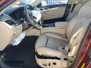 2016 Hyundai Genesis 3.8L with VIN KMHGN4JEXGU140315, listed as a Copart auction lot 47215835 with 117,486 mi miles and Salvage Title. Bid and sale history available at carsss.com. Image 7.