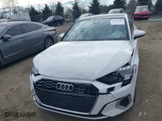2023 Audi A3 Premium with VIN WAUAUDGY1PA045946, listed as a IAAI auction lot 41661380 with 34,259 mi miles. Bid and sale history available at carsss.com. Image 12.