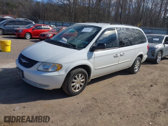 2003 Chrysler Town & Country LX with VIN 2C4GP44L33R117314, listed as a IAAI auction lot 41674437 with Not Provided miles and . Bid and sale history available at DreamBid. Image 2.
