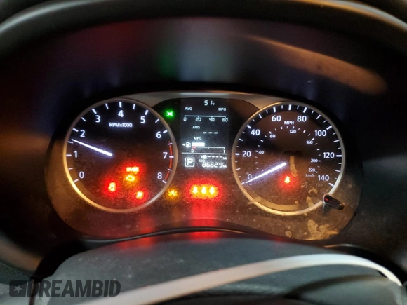 2021 Nissan Kicks S with VIN 3N1CP5BV4ML498276, listed as a Copart auction lot 49293845 with 86,629 mi miles and Clean Title. Bid and sale history available at DreamBid. Image 9.