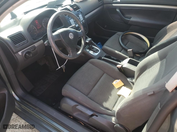2008 Volkswagen Rabbit S with VIN WVWBB71K88W249697, listed as a Copart auction lot 77657984 with 181,202 mi miles and Salvage Title. Bid and sale history available at carsss.com. Image 7.