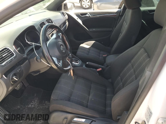 2012 Volkswagen Golf GTI Autobahn with VIN WVWHV7AJ7CW291246, listed as a Copart auction lot 61469265 with 137,884 mi miles and Salvage title. Bid and sale history available at DreamBid. Image 7.