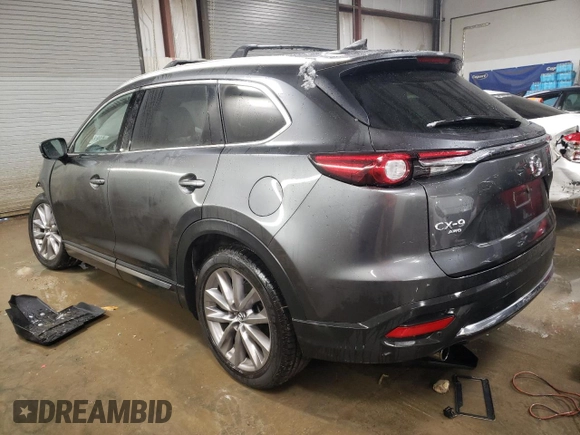 2020 Mazda CX-9 Grand Touring with VIN JM3TCBDY1L0405358, listed as a Copart auction lot 41918455 with 45,349 mi miles and Salvage Title. Bid and sale history available at carsss.com. Image 2.