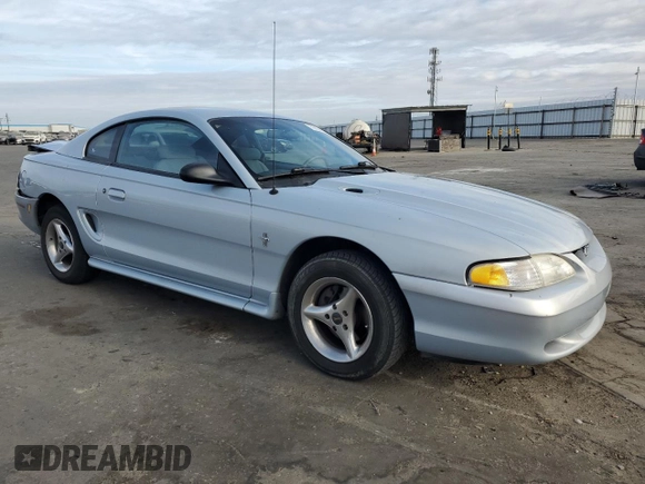 1996 Ford Mustang with VIN 1FALP4047TF106715, listed as a Copart auction lot 78658044 with 60,205 mi miles and Salvage Title. Bid and sale history available at carsss.com. Image 4.