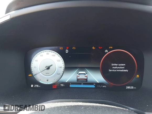 2023 Hyundai Santa Fe Calligraphy z VIN 5NMS54AL2PH607408, wystawiony jako IAAI lot #42094479 z przebiegiem 28 525 mil mil oraz . Historia ofert i sprzedaży dostępna na DreamBid. Obrazek 7.