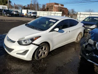 2015 Hyundai Elantra Limited with VIN 5NPDH4AE1FH597974, listed as a Copart auction lot 46057675 with 195,116 mi miles and Clean Title. Bid and sale history available at carsss.com. Image 1.