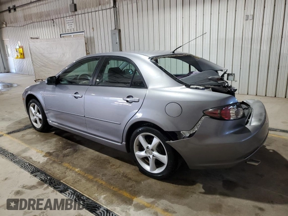 2008 Mazda 6 i Sport VE with VIN 1YVHP80C385M42447, listed as a Copart auction lot 54915095 with 110,038 mi miles and Salvage Title. Bid and sale history available at DreamBid. Image 2.