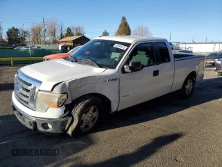 2011 Ford F-150 XL with VIN 1FTFX1CT8BFD38490, listed as a Copart auction lot 50660975 with 143,552 mi miles and Salvage Title. Bid and sale history available at carsss.com. Image 1.