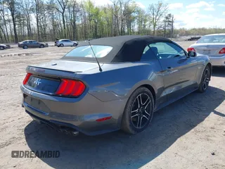 2023 Ford Mustang GT Premium with VIN 1FATP8FF9P5104802, listed as a IAAI auction lot 42033658 with 38,610 mi miles and . Bid and sale history available at carsss.com. Image 4.